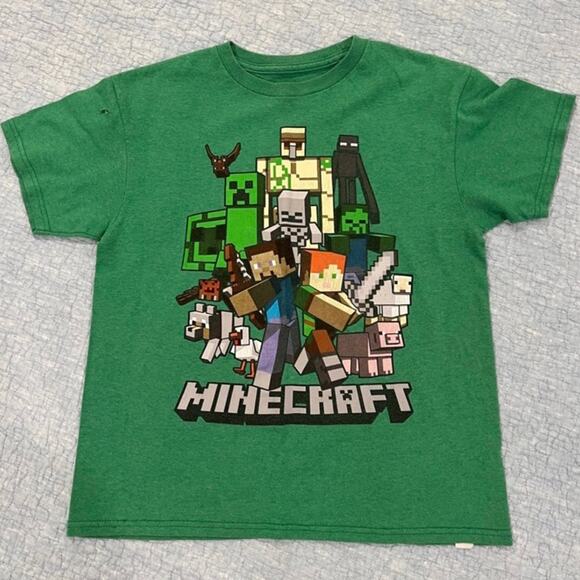 Boys Size 10/12 Transformer and Minecraft Shirts Bundle - Picture 6 of 10